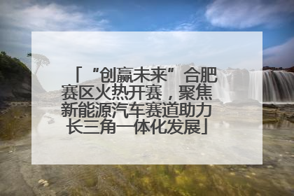 “创赢未来”合肥赛区火热开赛，聚焦新能源汽车赛道助力长三角一体化发展