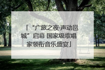 “广旅之夜·声动邕城”启幕 国家级歌唱家领衔音乐盛宴