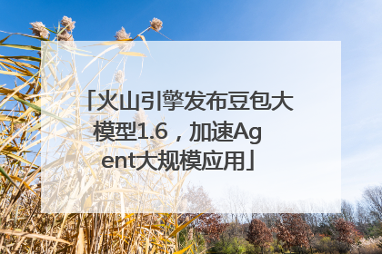 火山引擎发布豆包大模型1.6，加速Agent大规模应用