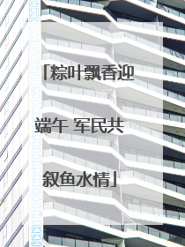 粽叶飘香迎端午 军民共叙鱼水情