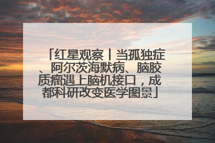 红星观察丨当孤独症、阿尔茨海默病、脑胶质瘤遇上脑机接口，成都科研改变医学图景