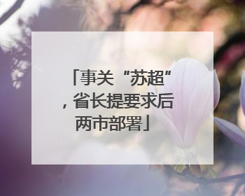 事关“苏超”，省长提要求后两市部署