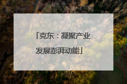 克东：凝聚产业发展澎湃动能