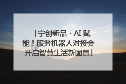 宁创新品・AI 赋能！服务机器人对接会开启智慧生活新图景