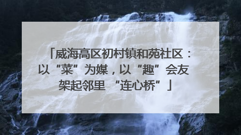 威海高区初村镇和苑社区：以“菜”为媒，以“趣”会友 架起邻里 “连心桥”