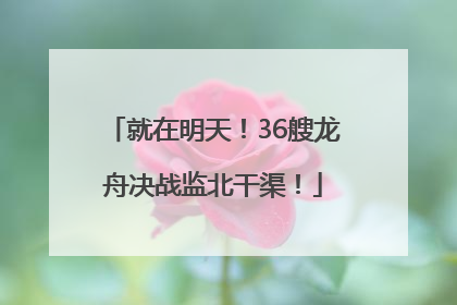 就在明天！36艘龙舟决战监北干渠！