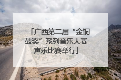 广西第二届“金铜鼓奖”系列音乐大赛声乐比赛举行