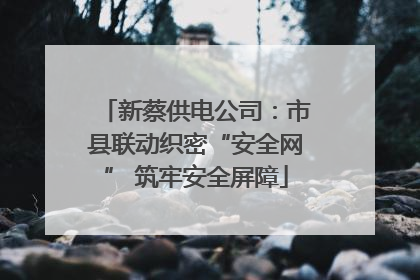 新蔡供电公司：市县联动织密“安全网” 筑牢安全屏障