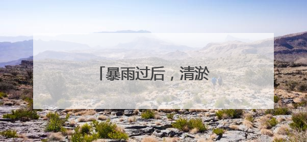 暴雨过后，清淤保畅难在哪儿