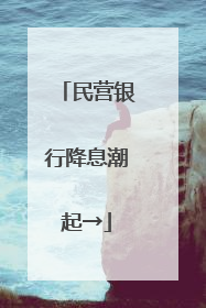 民营银行降息潮起→