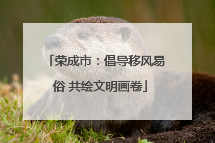 荣成市：倡导移风易俗 共绘文明画卷