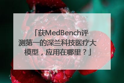获MedBench评测第一的深兰科技医疗大模型，应用在哪里？