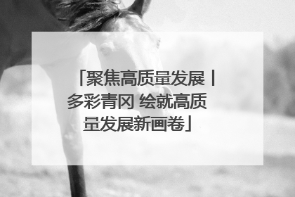 聚焦高质量发展丨多彩青冈 绘就高质量发展新画卷