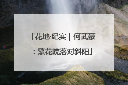 花地·纪实｜何武豪：繁花院落对斜阳