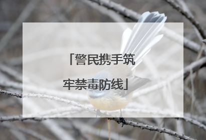 警民携手筑牢禁毒防线