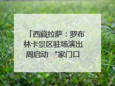 西藏拉萨：罗布林卡景区驻场演出周启动 “家门口”享文化盛宴
