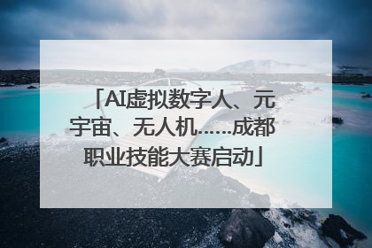 AI虚拟数字人、元宇宙、无人机……成都职业技能大赛启动