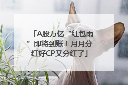 A股万亿“红包雨”即将到账！月月分红好CP又分红了